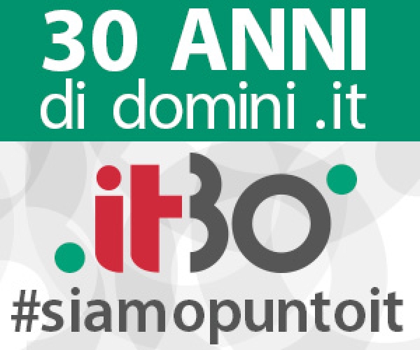 30 anni dominio .IT